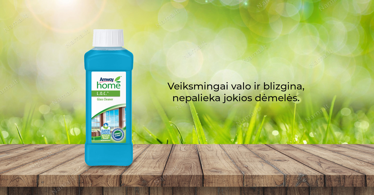 L.O.C.™ Glass Cleaner Skystis stiklui valyti (117080) / Amway produktai